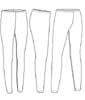  Legging Pantalone lungo elasticizzato opaco Donna Valento con elastico in vita tinta unita Katy LEVAKAT 784VA4D E3Ssport.it Stampa RicamoE3Ssport  E3S