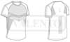  Maglia T-Shirt manica corta tecnica intima elasticizzata seconda pelle Adulto Unisex Valento girocollo anatomico, bicolore Dacita CAVADAC 788VA4A E3Ssport.it Stampa RicamoE3Ssport  E3S