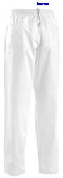  Pantalone infermiere cucina lavoro cotone Adulto Unisex BT con tasche, elastico in vita, cordoncino tinta unita Ospedaliero APANCO 804BT5A E3Ssport.it Stampa RicamoE3Ssport  E3S