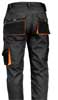  Pantaloni lavoro leggeri misti Adulto Unisex Sottozero con tasche, tasconi, passanti, elastico in vita, alloggiamento ginocchiere con inserti N920 Pantalone Eclisse 804SZ5A E3Ssport.it Stampa RicamoE3Ssport  E3S