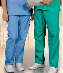  Pantalone infermiere cucina lavoro leggero misto Adulto Unisex Valento con tasca, elastico in vita, chiusura bottoni e zip tinta unita Pixel PAVAPIX 804VA2A E3Ssport.it Stampa RicamoE3Ssport  E3S