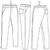  Pantalone infermiere cucina lavoro leggero misto Adulto Unisex Valento con tasche, elastico in vita, cordoncino tinta unita Spice PAVASPI 804VA5A E3Ssport.it Stampa RicamoE3Ssport  E3S