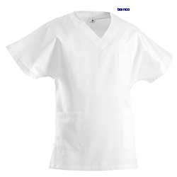 Casacca infermiere da lavoro leggero BT Casacca collo V ACASCO unisex 805BT4A