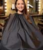  Mantella parrucchiere pettinatrice per tintura Karlowsky con gancio, impugnatura, chiusura elastica tinta unita KFB2 Salon Dye cape with hand grips 805KW2U E3Ssport.it Stampa RicamoE3Ssport  E3S