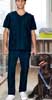 Completo casacca pantalone scollo V Valento Leiden BPVALEI unisex 805VA19D E3Ssport  E3S