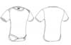  Tutina body baby maniche corte Neonato Unisex Valento girocollo con incrocio spalle, apertura fondo con bottoni a pressione tinta unita Teddy BDVABAB 810VA2Y E3Ssport.it Stampa RicamoE3Ssport  E3S