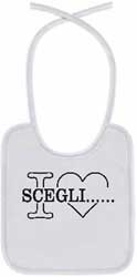 souvenir turistico stampato bavaglino bavetta bavagliolo bambino baby 823SV3Y