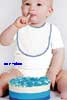 Bavaglino baby velcro neonato Valento Childhood BAVACHI bambino unisex 823VA12Y E3Ssport  E3S