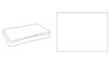 &nbsp;Lenzuolo sopra&nbsp;Valento&nbsp;con orlo&nbsp;tinta unita&nbsp;Dreamer SAVADRE 90x200 105x200 135x200 150x200 180x200 cm&nbsp;823VA18U&nbsp;E3Ssport.it Stampa RicamoE3Ssport  E3S