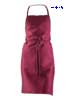 Grembiule lungo cucina con pettorina misto Uomo  Colore Italiano senza tasca, con lacci in vita tinta unita, Made in Italy made in Italy MI001 Basic Apron 824LT2A E3Ssport.it Stampa RicamoE3Ssport  E3S