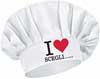 souvenir turistico stampato cappello cuoco copri capo da cucina adulto 825SV1A E3Ssport  E3S