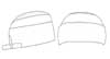  Bustina berretto alimentarista panettiere misto Adulto Unisex Valento con retina superiore, chiusura regolabile con velcro tinta unita Bower GRVABOW 825VA1A E3Ssport.it Stampa RicamoE3Ssport  E3S