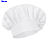 immagine aggiuntiva 3- Cappello cuoco Adulto Unisex Valento regolazione con velcro tinta unita Coulant GRVACOU 825VA3A E3Ssport.it Stampa RicamoE3Ssport  E3S