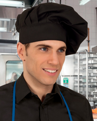 Cappello berretto cuoco Valento Coulant GRVACOU cucina adulto unisex 825VA3A