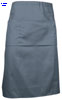 immagine aggiuntiva 2- Grembiule lungo falda barista misto Adulto Unisex Valento con tasca multipla e lacci in vita tinta unita Cabernet DEVACAB 65x70 cm 826VA2A E3Ssport.it Stampa RicamoE3Ssport  E3S