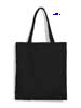  Borsa shopper in cotone Black Spider manici lunghi etichetta strappabile, tiinta unita BS900 Shopper - Promo Bag 831BS1U E3Ssport.it Stampa RicamoE3Ssport  E3S