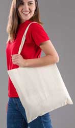 borsa spesa shopper cotone manico lungo 831BS1U