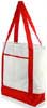 borsa shopper TNT bicolore con tasca e soffietti manico lungo 831NA15U E3Ssport  E3S