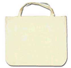 Borsa cotone manici corti angoli arrotondati gadget 832TM6