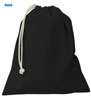  Sacchetto multiuso in cotone organico Black Spider chiusura con legaccio tinta unita Organic Pouch BS911 833BS1U E3Ssport.it Stampa RicamoE3Ssport  E3S