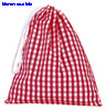  Sacchetto mensa scuola asilo Valento chiusura con cordoncino a scacchi Snack BOVASNA 24x28 cm 833VA2U E3Ssport.it Stampa RicamoE3Ssport  E3S