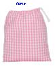  Sacchetto mensa scuola asilo Valento chiusura con cordoncino a scacchi Snack BOVASNA 24x28 cm 833VA2U E3Ssport.it Stampa RicamoE3Ssport  E3S