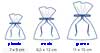  Sacchetto organza multiuso Valento chiusura con fettuccia lucida abbinata tinta unita, ideale per bomboniere Queen BOVAQUE 5.5x8 8.5x12 11x15 833VA5U E3Ssport.it Stampa RicamoE3Ssport  E3S