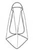  Accappatoio in spugna Neonato Valento con cappuccio, con bordo con inserti Maggie TOVAMAG 851VA1Y E3Ssport.it Stampa RicamoE3Ssport  E3S