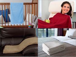 Coperta plaid pile bordi Valento Crib Cushion Couch Kinger poliestere 874VA6U