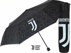 Ombrello mini portatile Adulto Unisex Juventus manuale, manico in plastica, fusto e stecche metallo, 8 spicchi con custodia in tessuto cod.15215 877JJ2U E3Ssport.it Stampa RicamoE3Ssport  E3S