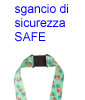 immagine aggiuntiva 1- Lanyard Nastro collo Portabadge DN con moschettone personalizzato con stampa sublimazione H 15/20 mm 880DN1G E3Ssport.it Stampa RicamoE3Ssport  E3S