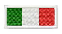  Ricamo classico E3Ssport bandierina da cucire <b>Made in Italy</b> dimensione 5x2 cm 910ES1U E3Ssport.it Stampa RicamoE3Ssport  E3S