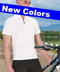 Maglietta ciclismo tecnica Adulto Unisex Valento collo alto zip, tasca posteriore, fascia girovita tinta unita Benasque CAVABEN 102VA4A E3Ssport.it Stampa RicamoE3Ssport  E3S
