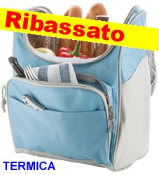 Borsa frigo termica tasche tracolla con zip cerniera 316DL3G