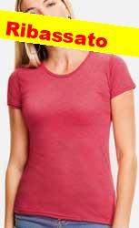 Maglietta t-shirt donna Fruit of the Loom Ladies Iconic 150 T 614320 600FL8D