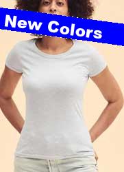 T-Shirt Maglietta donna pesante Fruit of the Ladies Iconic 195 T 61424 600FL9D