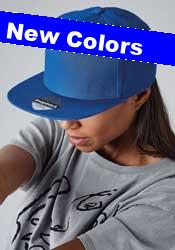 Cappellino stile rap 5 pannelli Beechfield uomo unisex 618BF1A