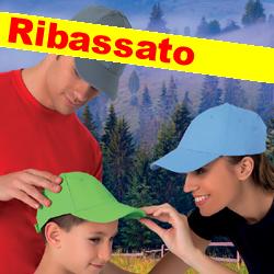  Cappellino 6 pannelli pesante cotone Adulto e Bambino Valento visiera curva, regolazione posteriore con velcro tinta unita Toronto GOVATOR 618VA4T E3Ssport.it Stampa RicamoE3Ssport  E3S