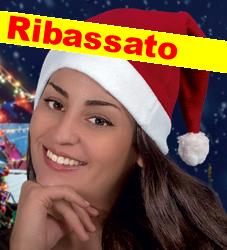  Berretto Babbo Natale liscio Adulto e Bambino Valento con pon pon e risvolto bicolore Noel GOVANOE 620VA4T E3Ssport.it Stampa RicamoE3Ssport  E3S