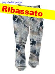 Pantalone felpa stampa Tie Dye Rock and Roll RNR60 Genderless Partida 630NR1A