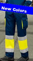 Pantalone alta visibilita lavoro tasconi Valento Factory PAVAFAC adulto 672VA28A