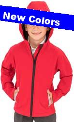 Giacca soft shell bambino con cappuccio Result unisex 724RT1B