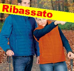  Giacca gilet imbottita trapuntata Adulto Unisex Valento senza maniche, con tasche e zip lunga intera tinta unita Frank CHVAFRA 748VA6A E3Ssport.it Stampa RicamoE3Ssport  E3S