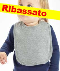  Bavaglino Neonato Mantis chiusura con velcro tinta unita, etichetta removibile MABZ12 Baby Bib 21x19 cm 823MA1Y E3Ssport.it Stampa RicamoE3Ssport  E3S
