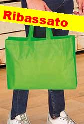 borsa spesa shopper plastificata TNT Valento Carrie BOVACAR soffietto 832VA1U