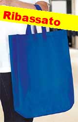 borsa shopper profonda plasticata TNT Valento Shopping BOVASHO soffietto 832VA2U