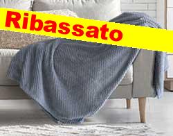 Coperta plaid pile orlo Valento Bonfire MTVABON poliestere 874VA3U